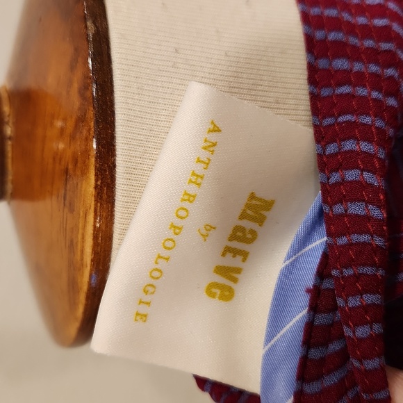 Anthropologie Maeve Semi-sheer Shirt Dress - Picture 6 of 8